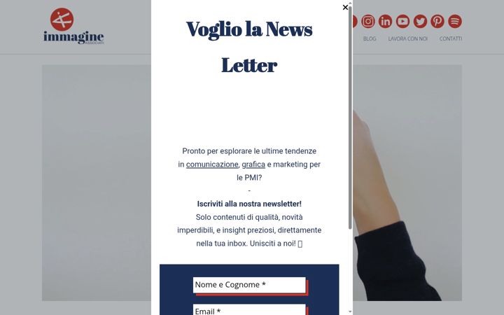 Zrzut ekranu immagineassociati.it