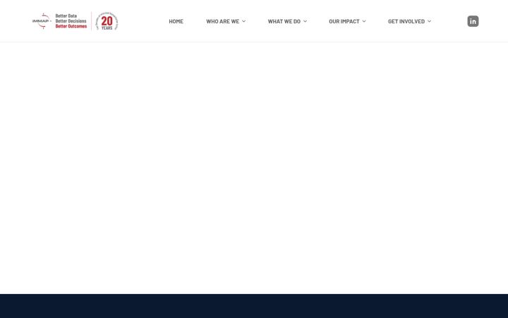 Screenshot of immap.org