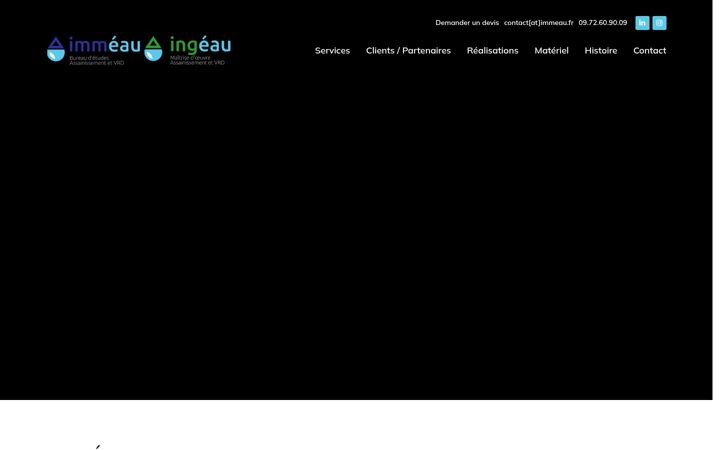 Screenshot of immeau.fr