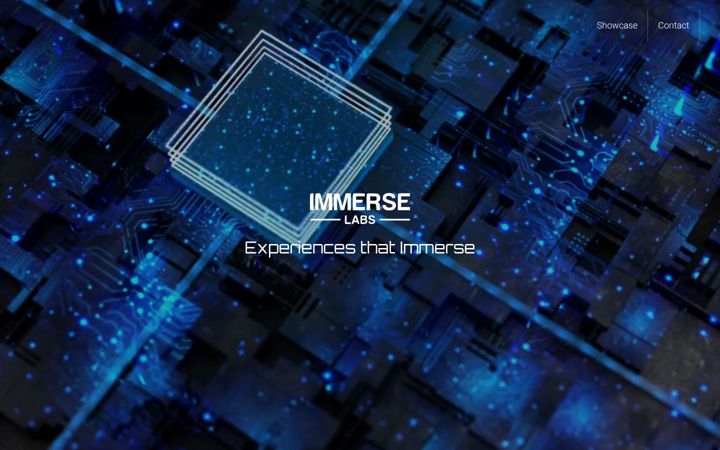 Skärmbild av immerselabs.com