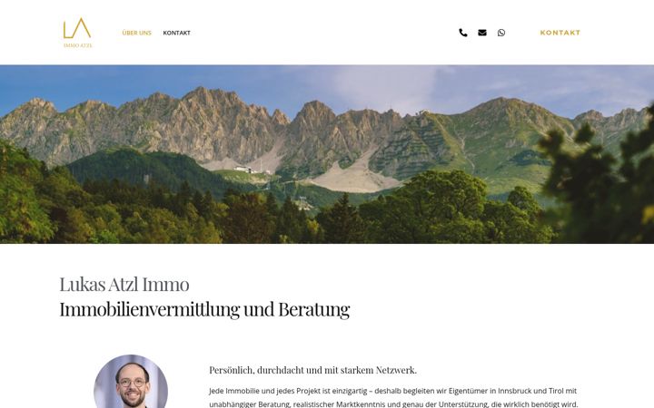 Screenshot of immo-atzl.at