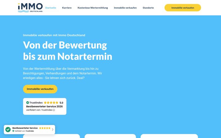 Screenshot of immo-deutschland.de