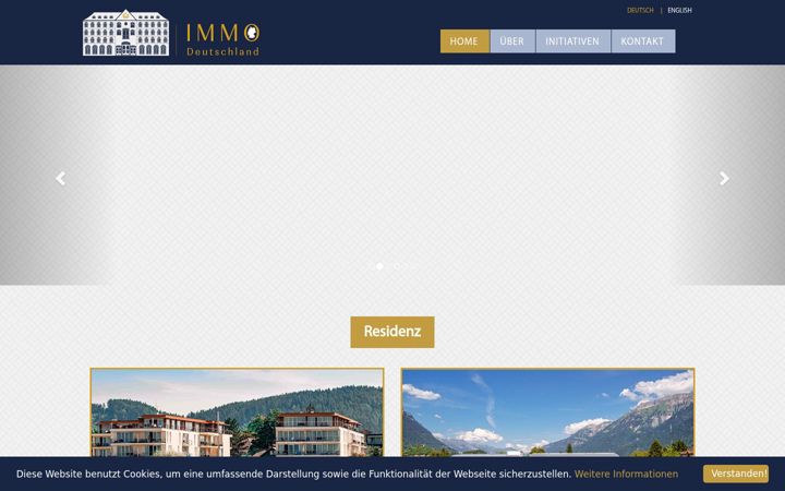 Screenshot of immo-deutschland.immobilien