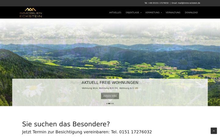 Screenshot of immo-gerl.de