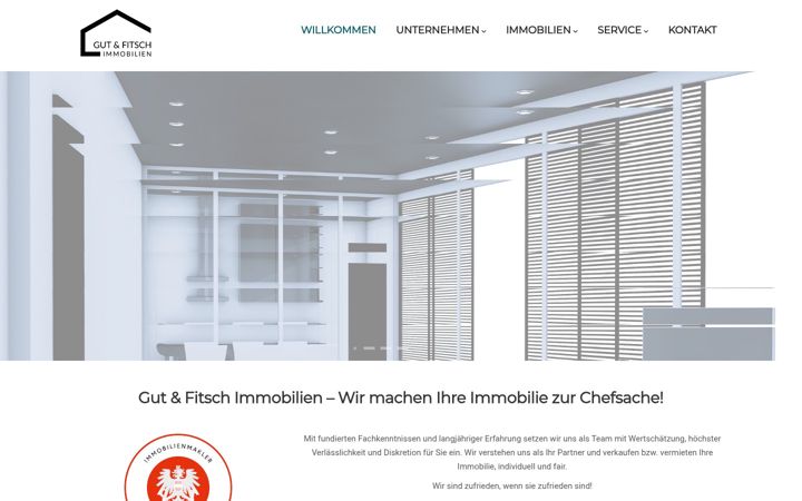 Screenshot of immo-gutundfitsch.at