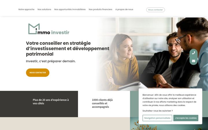 Screenshot of immo-investir.com