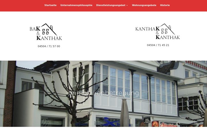 Screenshot of immo-kanthak.de