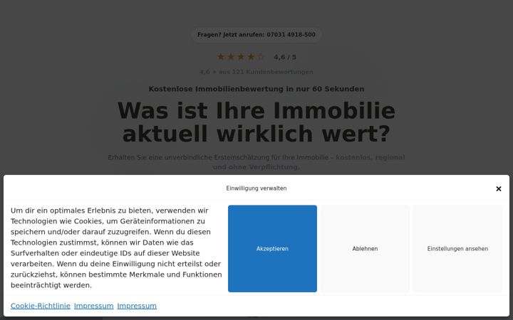 Screenshot of immo-king.de