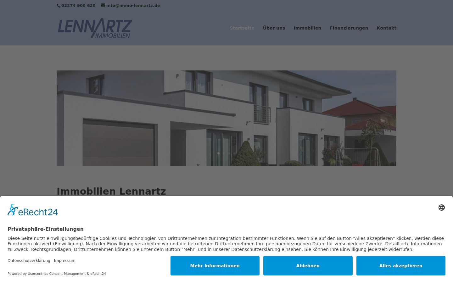 Screenshot tal-banner tal-kunsens muri qabel kwalunkwe interazzjoni