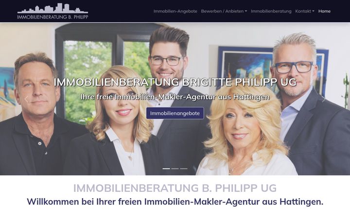 Screenshot of immo-philipp.de