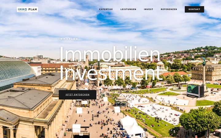 Screenshot of immo-plan.eu