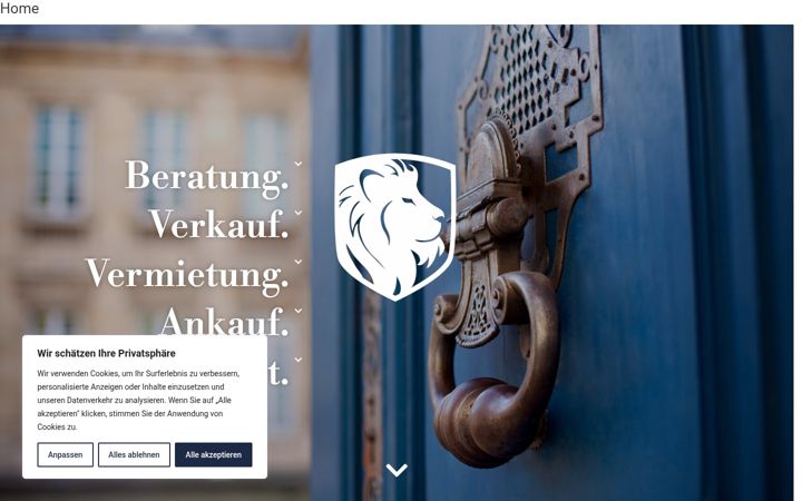 Screenshot of immo-polis.de