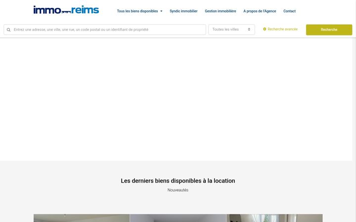 Screenshot of immo-reims.com