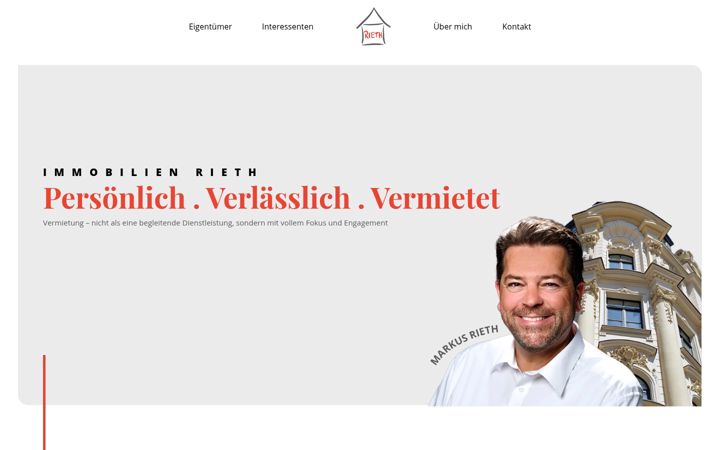 Screenshot of immo-rieth.de
