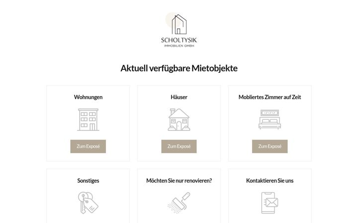 Screenshot of immo-scholtysik.de