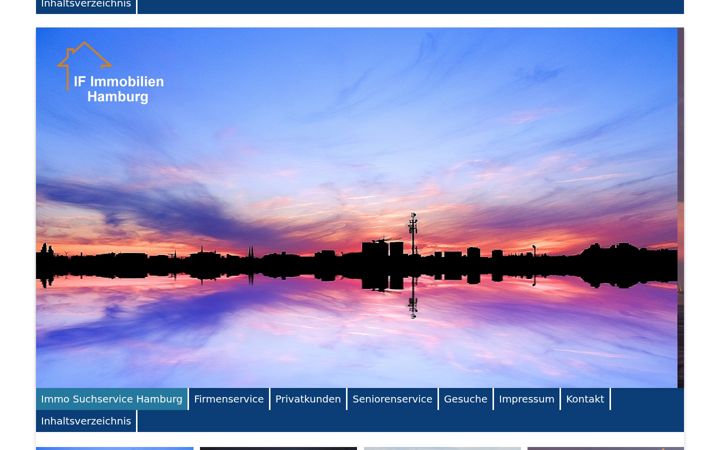 Screenshot of immo-suchservice-hamburg.de