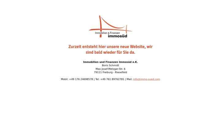 Screenshot of immo-sued.com