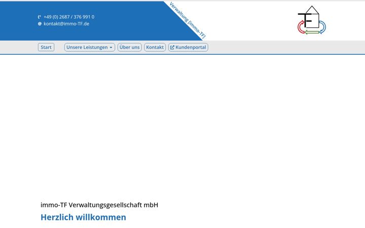 Screenshot of immo-tf.de