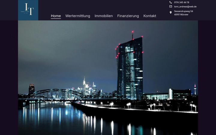 Screenshot of immo-tonn.de