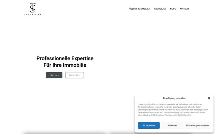 Screenshot of immo-ts.com