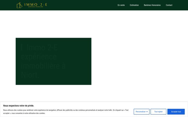 Screenshot of immo2-e.com