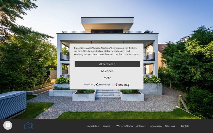 Screenshot of immo24-service.de