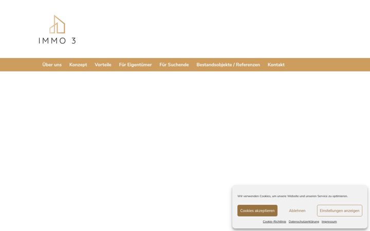 Screenshot of immo3.net