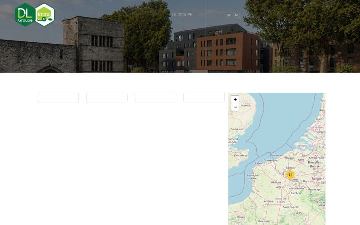 Screenshot of immoaplus.be