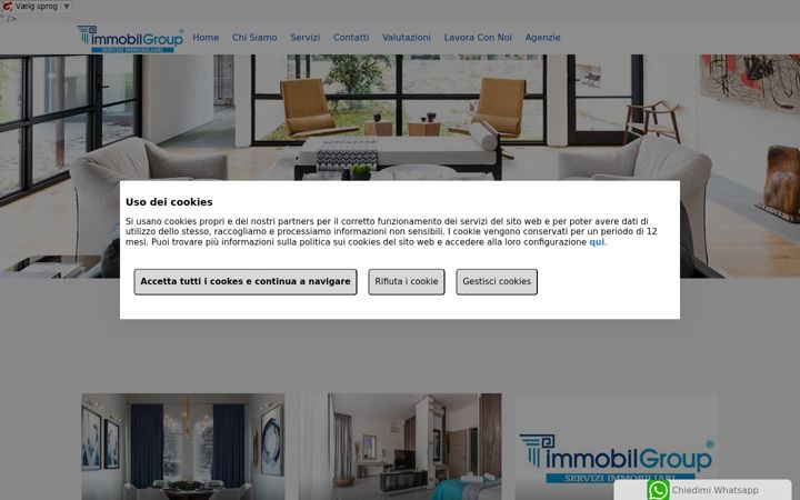 Screenshot of immobilgroup.it