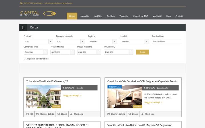 Screenshot of immobiliare-capital.com