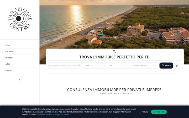 Screenshot of immobiliare-centro.com