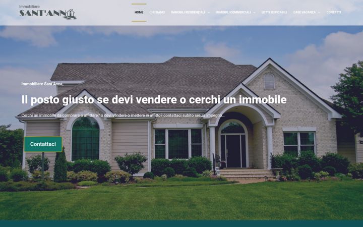 Screenshot of immobiliare-santanna.it