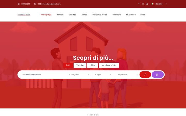 Capture d'écran de immobiliare900.com