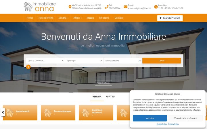 Screenshot of immobiliareanna.com