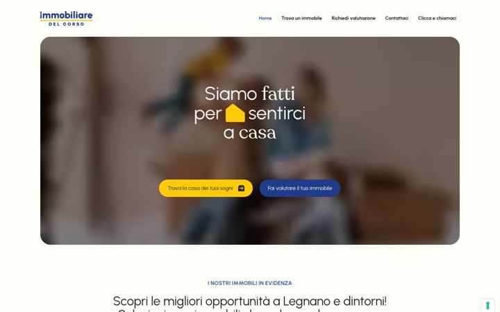 Screenshot of immobiliaredelcorso.it