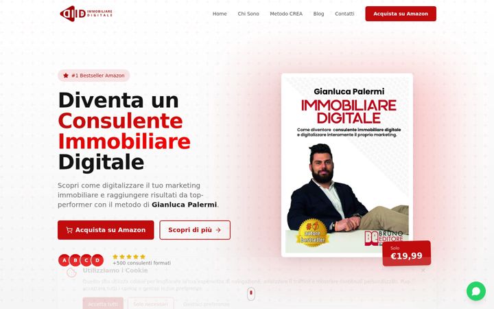 Snímek obrazovky immobiliaredigitale.com