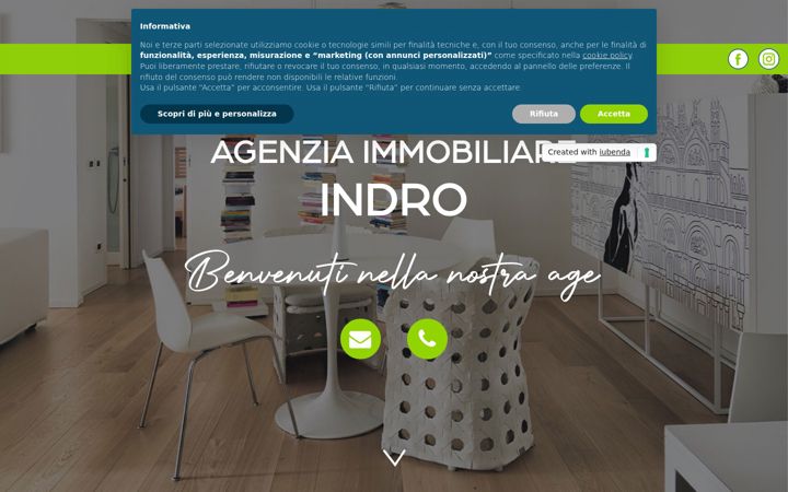 Screenshot of immobiliareindro.it