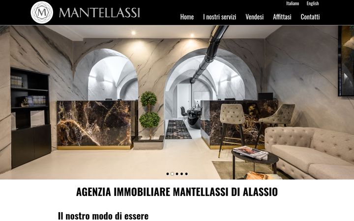 Screenshot of immobiliaremantellassi.com