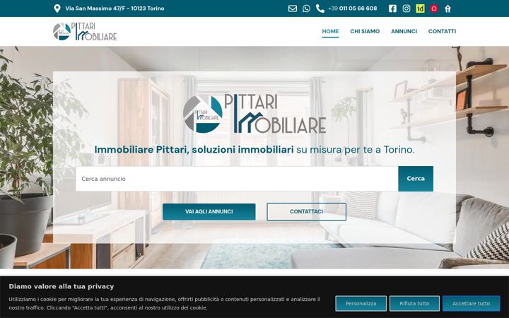 Snímek obrazovky immobiliarepittari.com