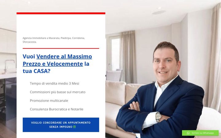 Screenshot of immobiliareserini.com
