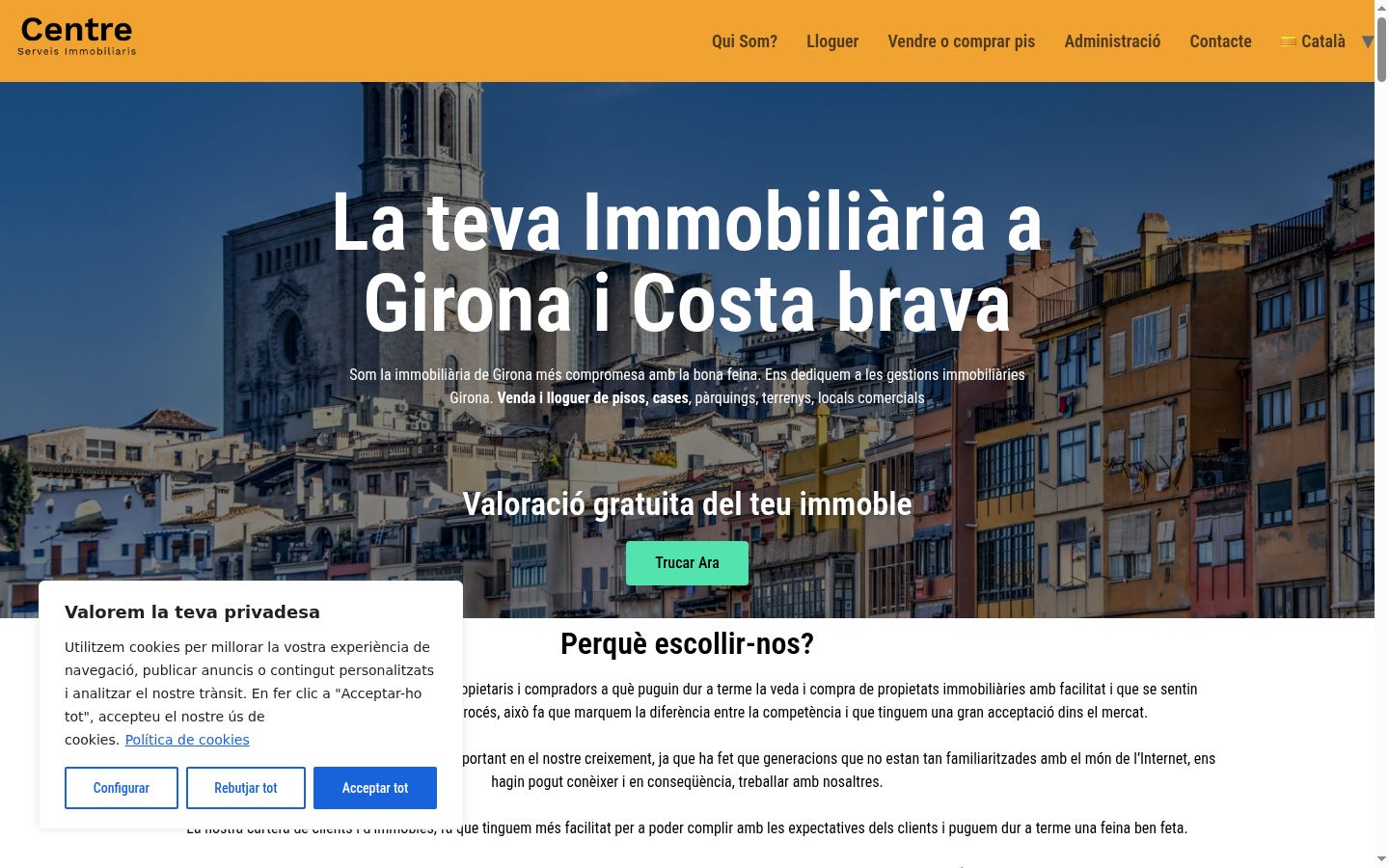 Sutikimo reklamjuostės, rodytos prieš bet kokią sąveiką, ekrano kopija