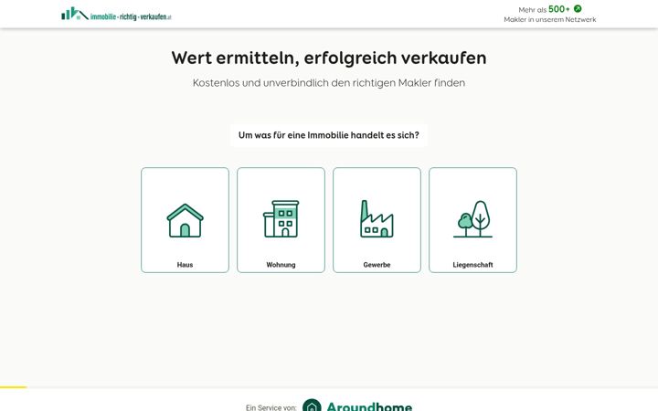 Screenshot of immobilie-richtig-verkaufen.at
