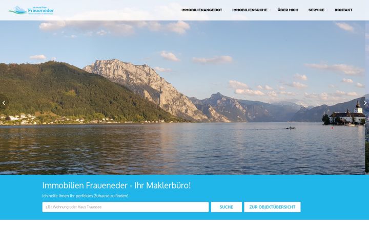 Screenshot of immobilien-fraueneder.at
