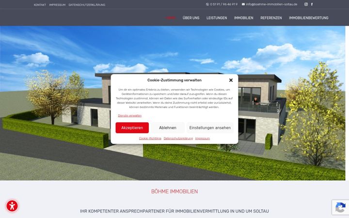 Screenshot of immobilien-in-soltau.de