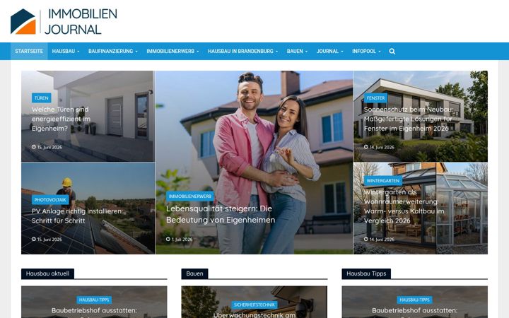 Screenshot of immobilien-journal.de