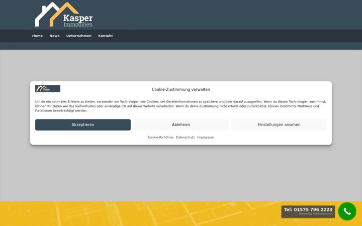 Screenshot of immobilien-kasper.de