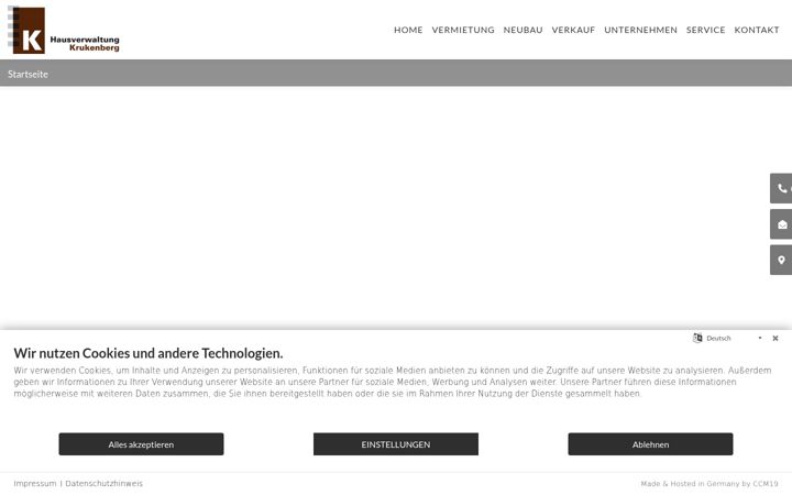 Screenshot of immobilien-krukenberg.de