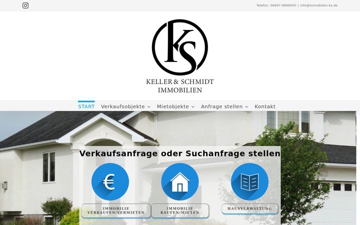 Screenshot of immobilien-ks.de
