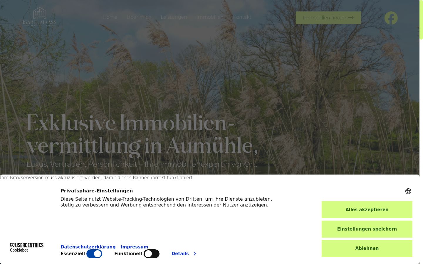 Sutikimo reklamjuostės, rodytos prieš bet kokią sąveiką, ekrano kopija