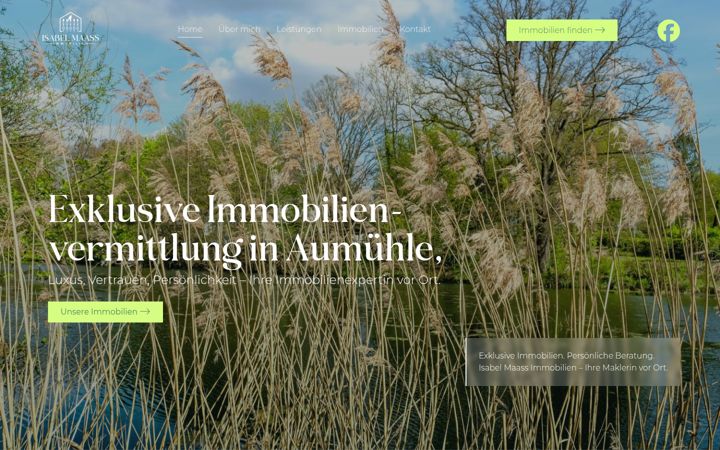 Screenshot of immobilien-maass.de